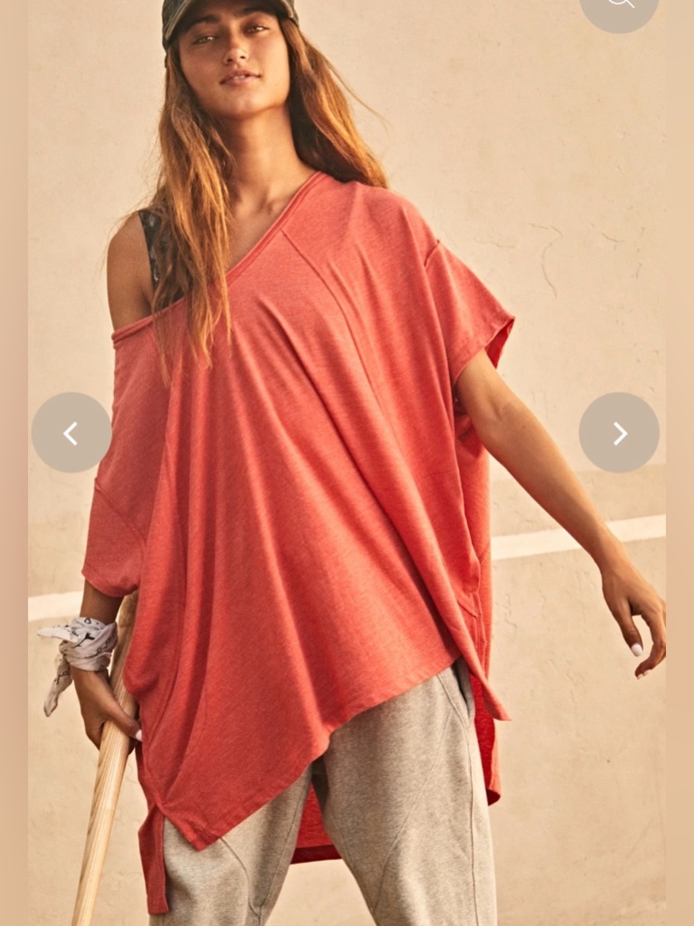 Free People Movement City Vibes Tee